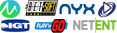 Playtech, Microgaming, NetEnt, Evolution Gaming, Betsoft, Nyx Interactive, Play'n GO, IGT, WMS, NextGen Gaming, Blueprint Gaming, Genesis Gaming, Leander Games, Quickspin, Yggdrasil Gaming, Edict, Playson, Thunderkick, Elk Studios