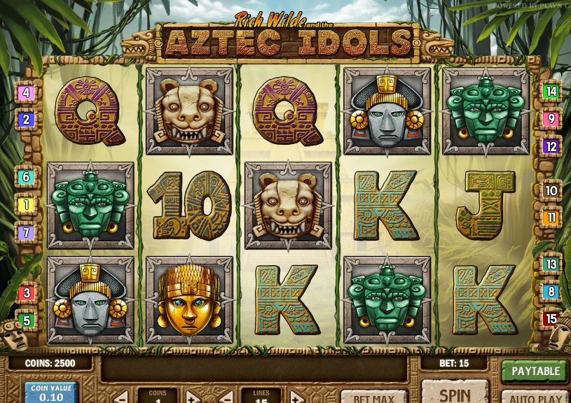 Aztec idols ацтекские идолы игровой автомат J monsters игровой автомат