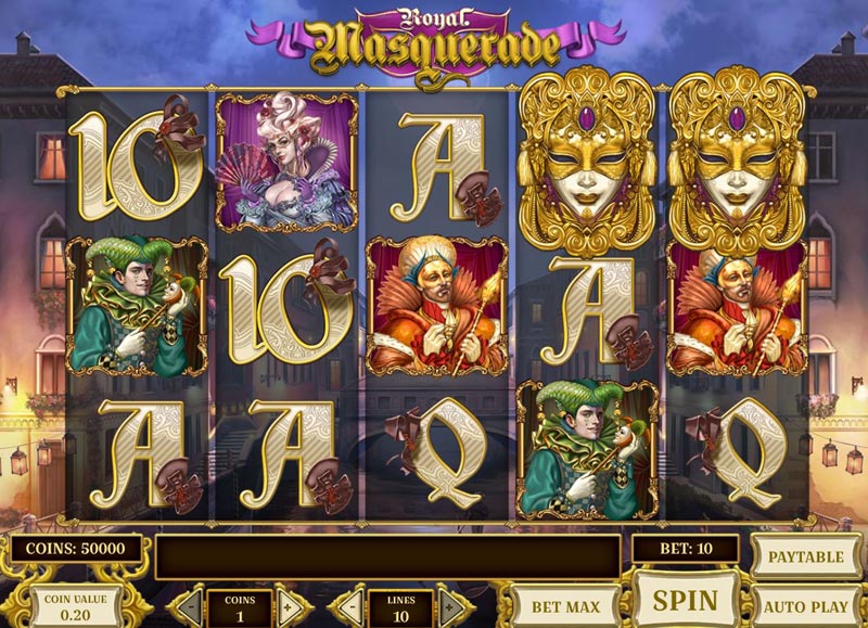 Royal Masquerade Slots Machine